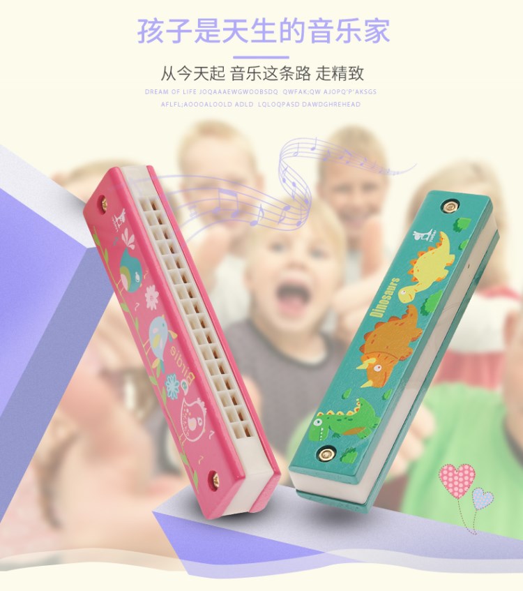 Mới trẻ em hoạt hình nhịp điệu người mới bắt đầu nhạc cụ sinh viên cậu bé cô gái trẻ em đồ chơi bằng gỗ - Đồ chơi nhạc cụ cho trẻ em dan organ cho be