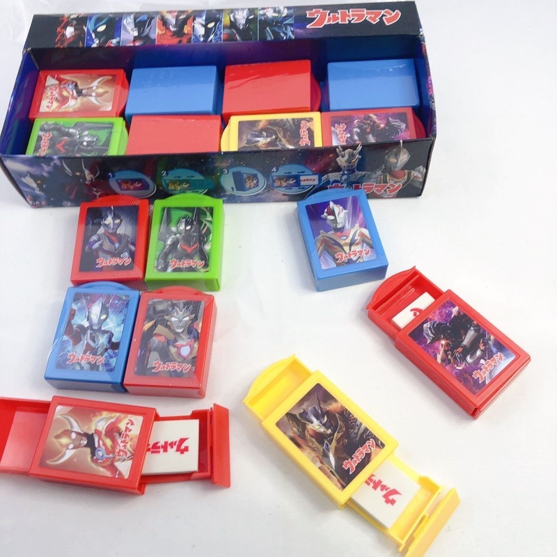Magic Box Eraser Ultraman Eraser for Primary School Students Super Clean Erasing Words into Lines Magic Toy Eraser