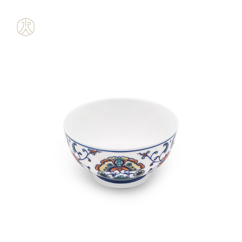Cheng DE hin kung fu tea set, jingdezhen ceramic bucket color hand - made koubei ultimately responds 178 cups of tea taking flowers in the spring breeze