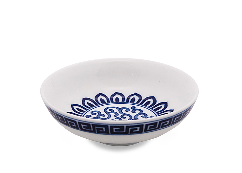 Cheng DE xuan tea sets jingdezhen blue and white single pure manual accessories hand - made ceramic gifts kung fu cup auspicious dragon to meet