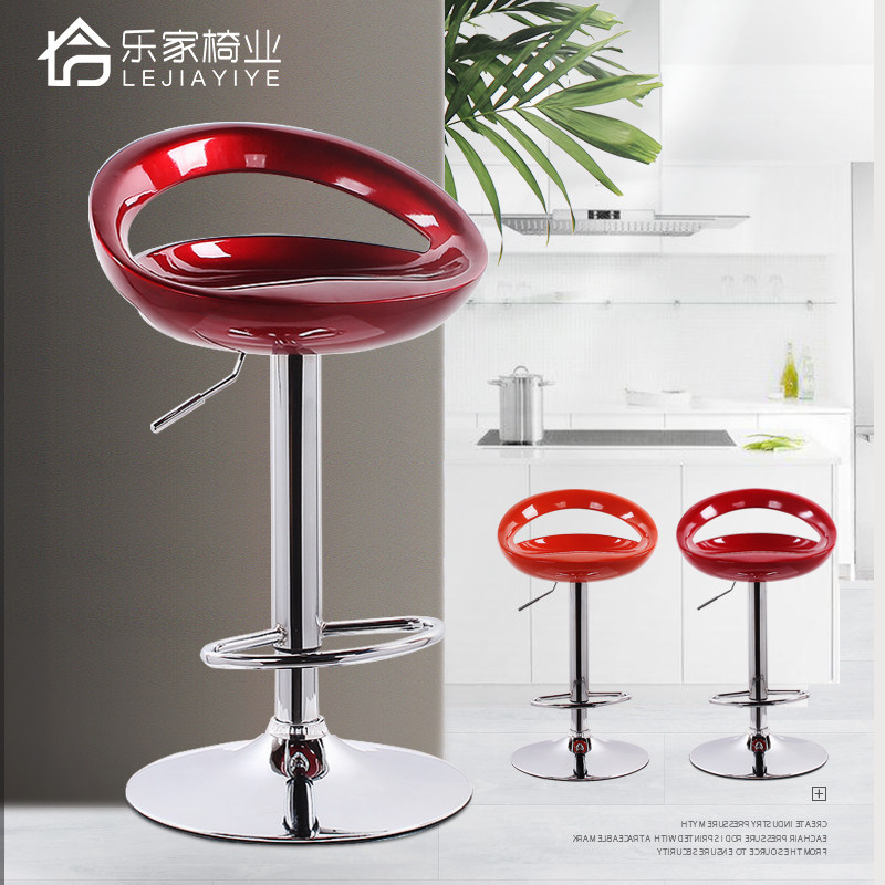 Bar bench modern simple high bench household bar stool lifted backbar chair front desk chair bar chair