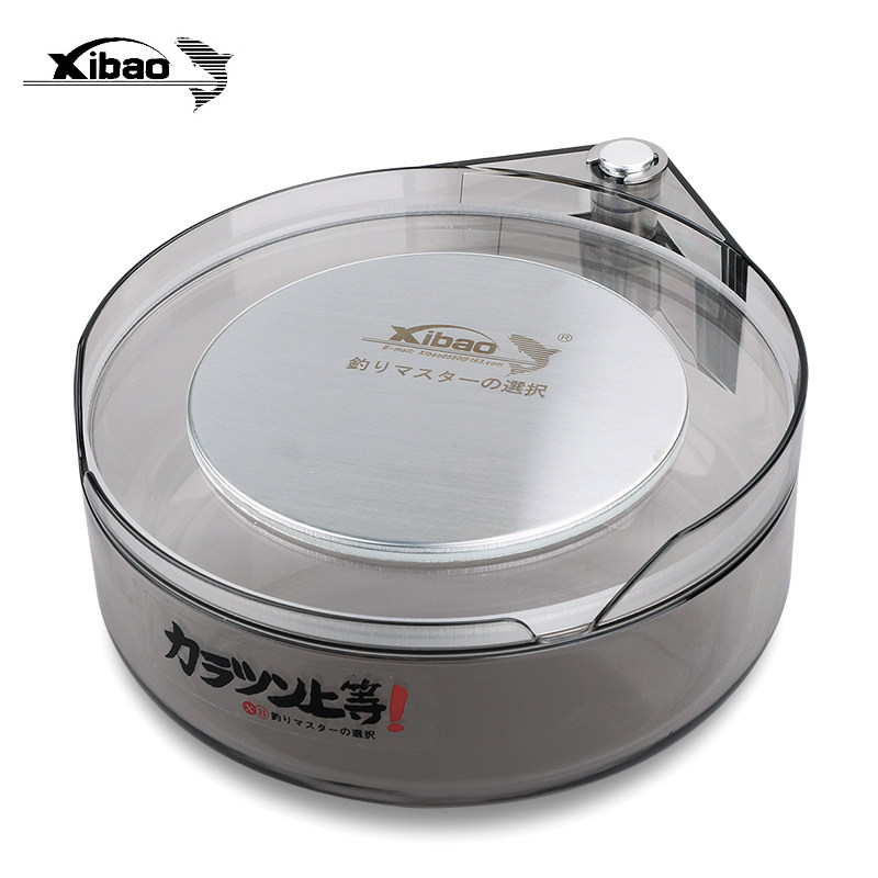 Rhino Bao Pull Bait Case New Dexter Bait Box Grey Transparent Basin Transparent Full Disk Strong Magnetic Pull Bait Pan