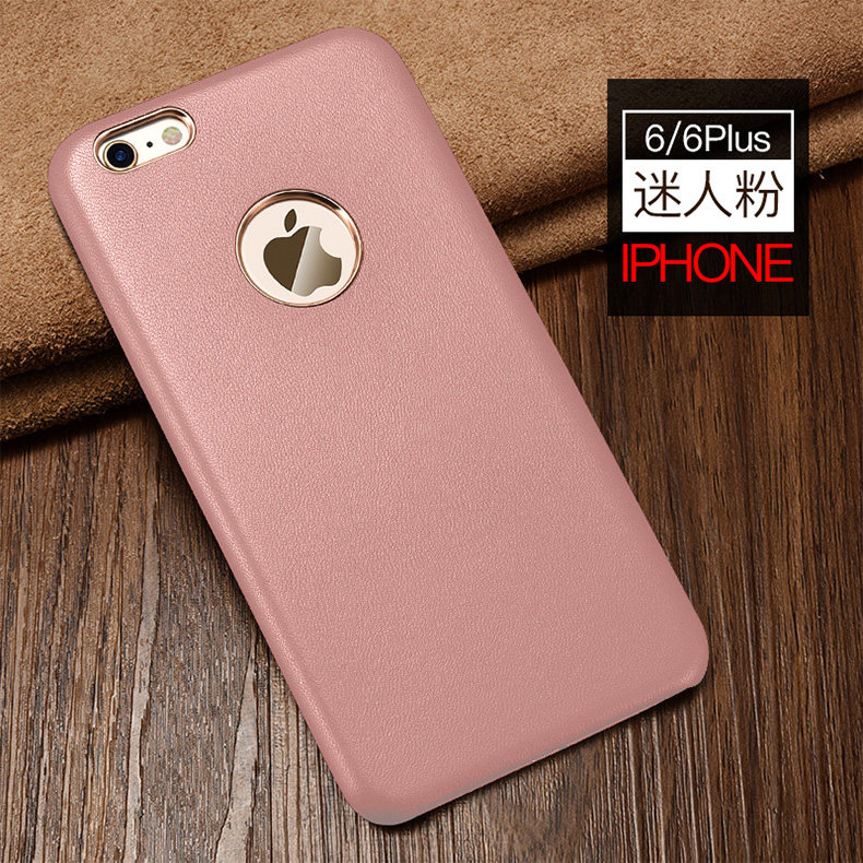 XOOMZ Business Style Handmade Genuine Lambskin Leather Back Cover Case for Apple iPhone 6S Plus/6 Plus & iPhone 6S/6