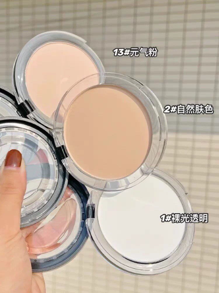 Порох в брикетах 用到铁皮~！menow美诺粉饼控油持久定妆哑光防水钻石蜜粉磨皮散粉