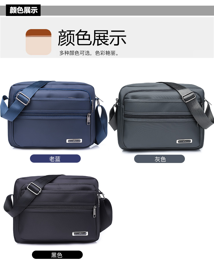 Túi xách nam túi đeo vai Túi xách thông thường túi charles & keith màu đen