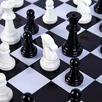 Chess chess high-end adult children student beginner magnetic chess piece folding board set