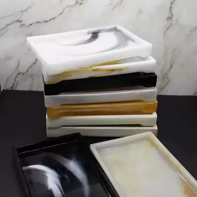 Hotel powder room sink tray Rectangular sink tray Toilet Hotel bathroom Family decoration bathroom