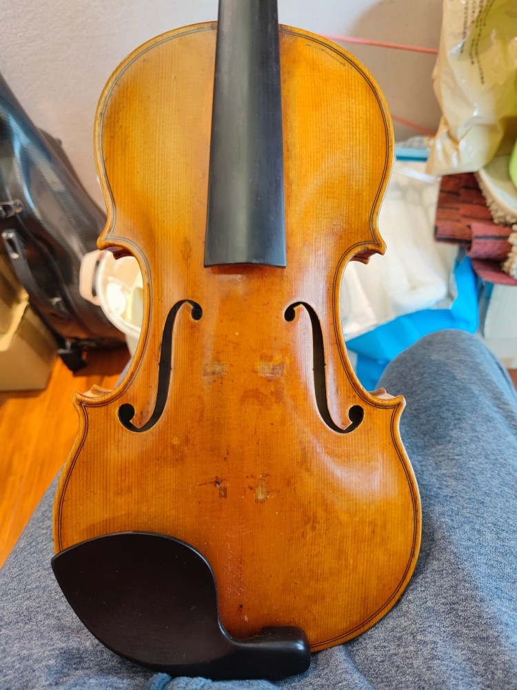 European Czech Republic 1931 old Antique violin boutique virtuoso solo violin preservation complete