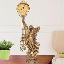 Living room clock home clock European swing clock craft clock art ornaments classical home decoration Angel clock