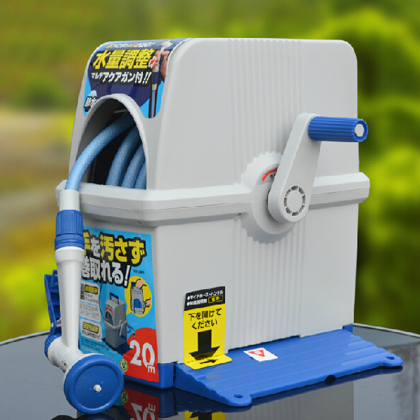 Alice water hose truck set fully enclosed car washing hose for watering flowers 30 meters water pipe high pressure water gun antifreeze