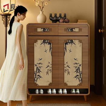 Song dynasty aesthetic shoe cabinet