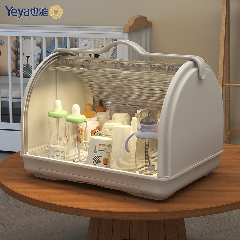 Also elegant bottle containing box containing box Leachate baby cutlery for baby cutlery Bowls Chopsticks Accessories Tool Shelve Cabinet-Taobao