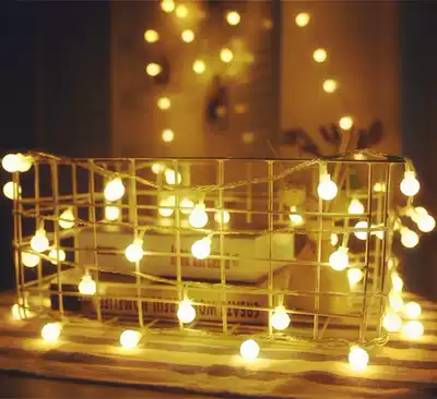 led lantern flashing light string star ball battery neon star light festival Christmas light decorative light