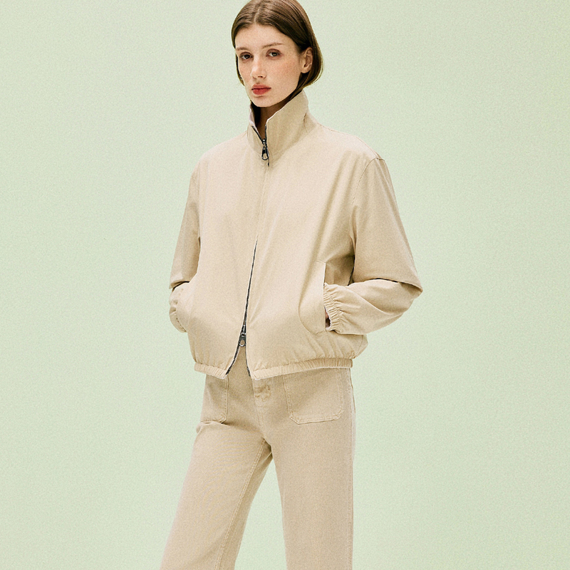 Town Store Lpbc/Italian Old Money Lp Bomber Reversible Pilot Jacket Women's Short Trench Coat Town Store Lpbc/Italian Old Money Lp Bomber Reversible Pilot Jacket Women's Short Trench Coat