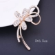 2018 mới tinh tế thủy tinh trâm pha lê nữ cổ áo thanh lịch khóa trang sức cổ áo kẹp pin trâm cài