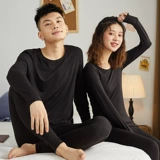 Удерживающее тепло нижнее белье, комплект подходит для мужчин и женщин, утепленное термобелье, штаны, свитер для влюбленных