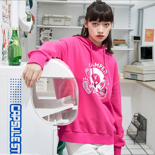 Varsden/华尔思丹 Tide, демисезонная толстовка с капюшоном, свободный крой, в корейском стиле