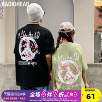 Radiohead couple T-shirt loose Korean version looks skinny 2021 summer new short-sleeved top tide brand niche fashion