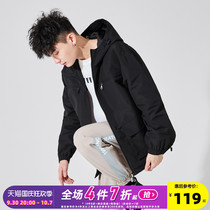 Tang Shi 2021 Spring New Mens Outerwear Casual Hooded Loose Mens Tooling Function Trend Mens Jacket