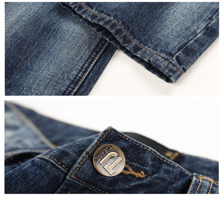 Jeans pour jeunesse coupe droite TONLION pour printemps - Ref 1479771 Image 22