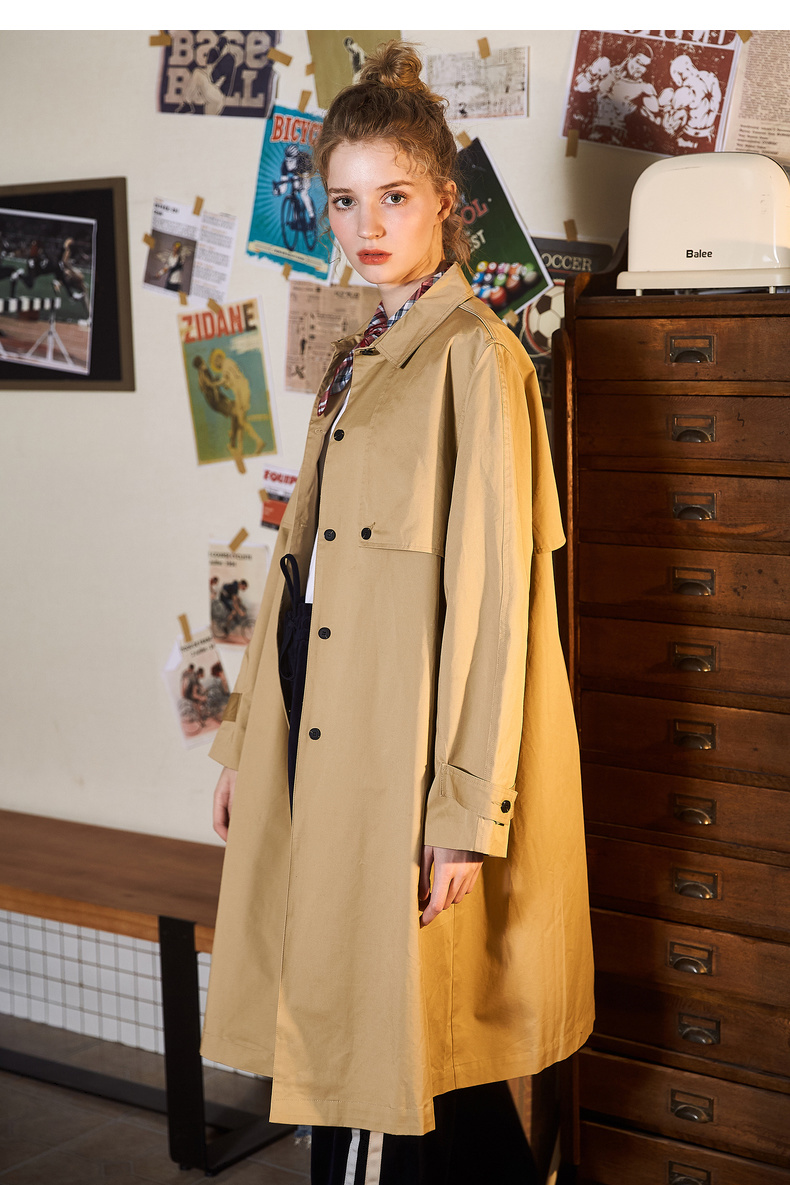 Trench pour femme TONLION   en Coton - Ref 3225963 Image 16