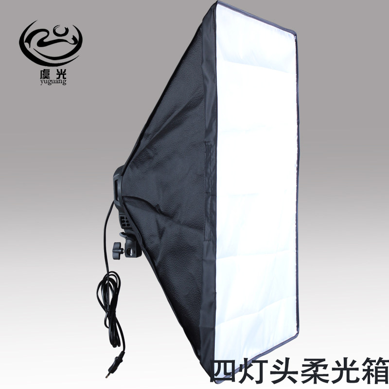 Photography four lamp holders Send soft light box Photography studio accessories Photo props Female anchor video shooting lamp holder