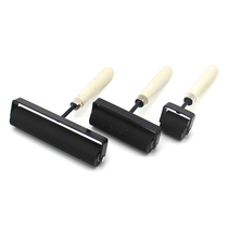 Printmaking ink roller rubber roller childrens printmaking tool oil painting rubber roller brush embossing copper wood engraving tool