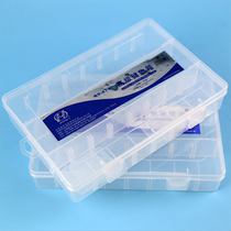 Transparent sketch pencil box stationery box student storage box large capacity toolbox art pen box Special