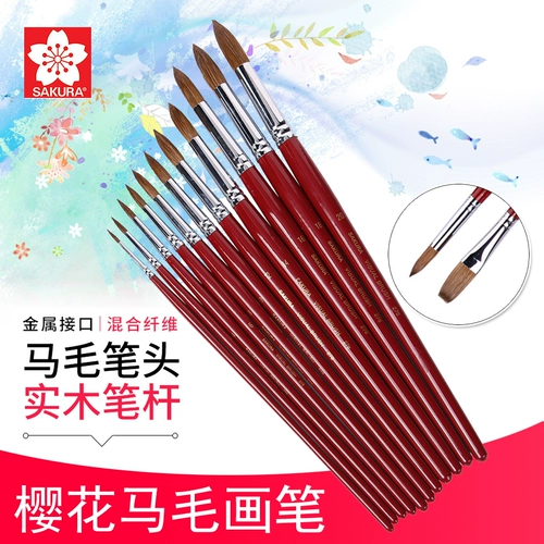 Японская гуашь, мел, художественный комплект, акварель, профессиональная кисть, пигментированный акрил для создания градиентных переходов, щетка, ручная роспись