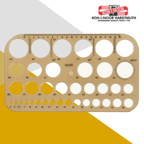 Чешский кухико hoh-i-noor положительный круглый шаблон рисунок круглый шаблон рисунок круглый правитель 37 Положительный круглый шаблон радиуса радиуса