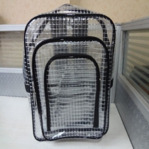 17 inch 40*35*15 transparent PVC dust-free bag anti-static mesh dust-free backpack clean room computer bag