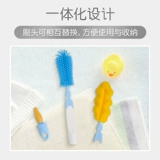 Pigeon, универсальное моющее средство для бутылочек, ершик для бутылочки, силиконовая щетка, губка для младенца, гигиеническая соска