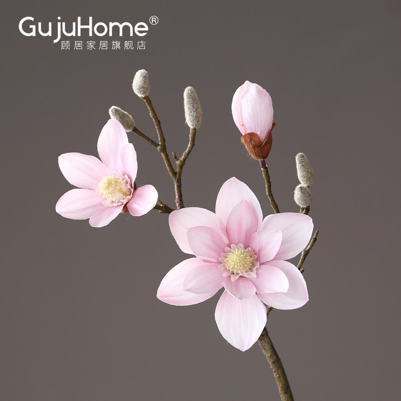 High Emulation Jade Orchid Fake Flowers Home Decoration Pint Dining Room Table Tea Table Flower Arrangement Floral Art Whole Placement Flowers