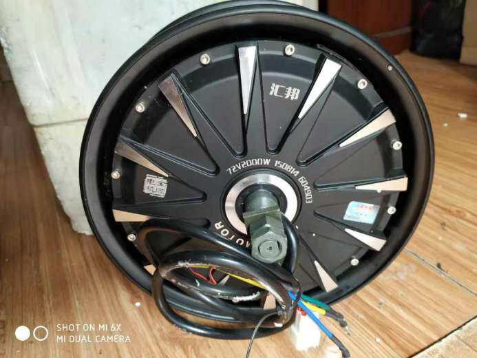 Huibang Full Shun Motor 12 inch 2000w New Province Electric Vehicle Electric Motor Stock Stock