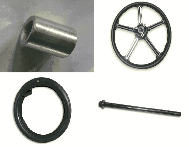 SOCO speed cross-riding electric car TS Series wheel tires and accessories