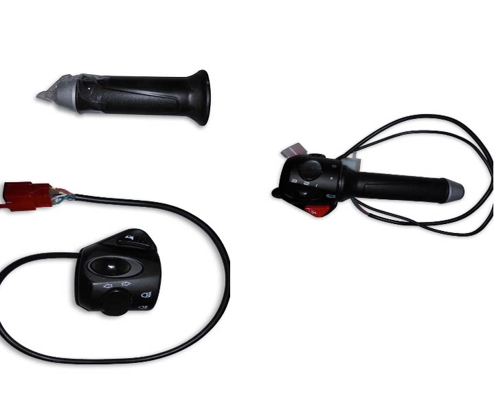 Speed ​​ke electric car original auto parts SOCO TS left and right combination switch assembly with turn handle left handle