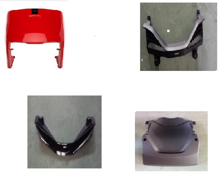 Speedco electric car CU accessories front cover series front fenders direction handle cover CU car shell paint parts
