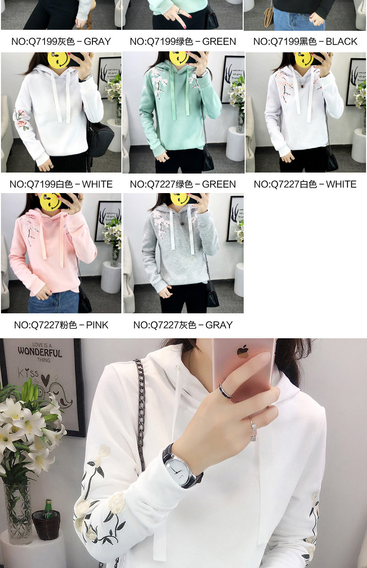 Sweatshirt femme - Ref 3215414 Image 9