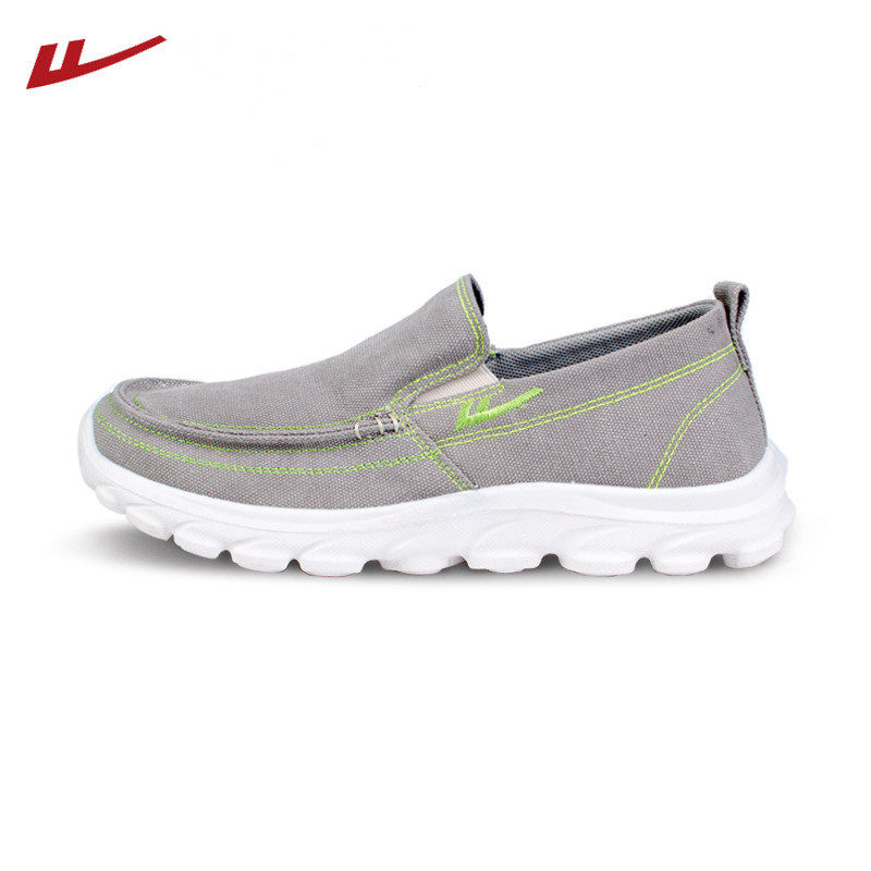 Pull back men's shoes canvas shoes casual slip-on lazy shoes driving deodorant breathable old Beijing cloth shoes men's dad shoes