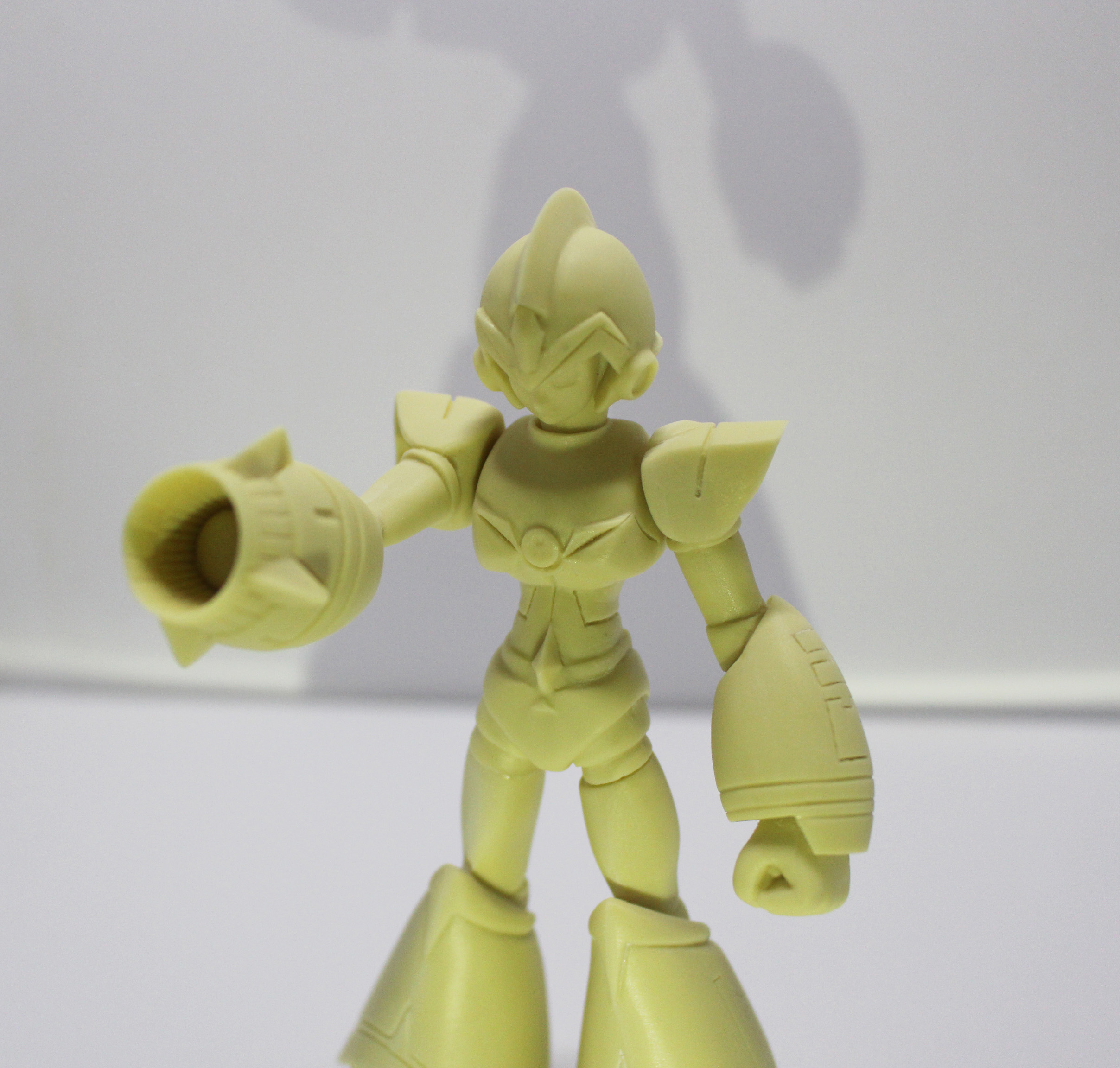 MK mô hình GK nhựa trắng khuôn phần WF2017W ROCKman HOLIC Rockman dán vàng đen - Gundam / Mech Model / Robot / Transformers mô hình gundam mini