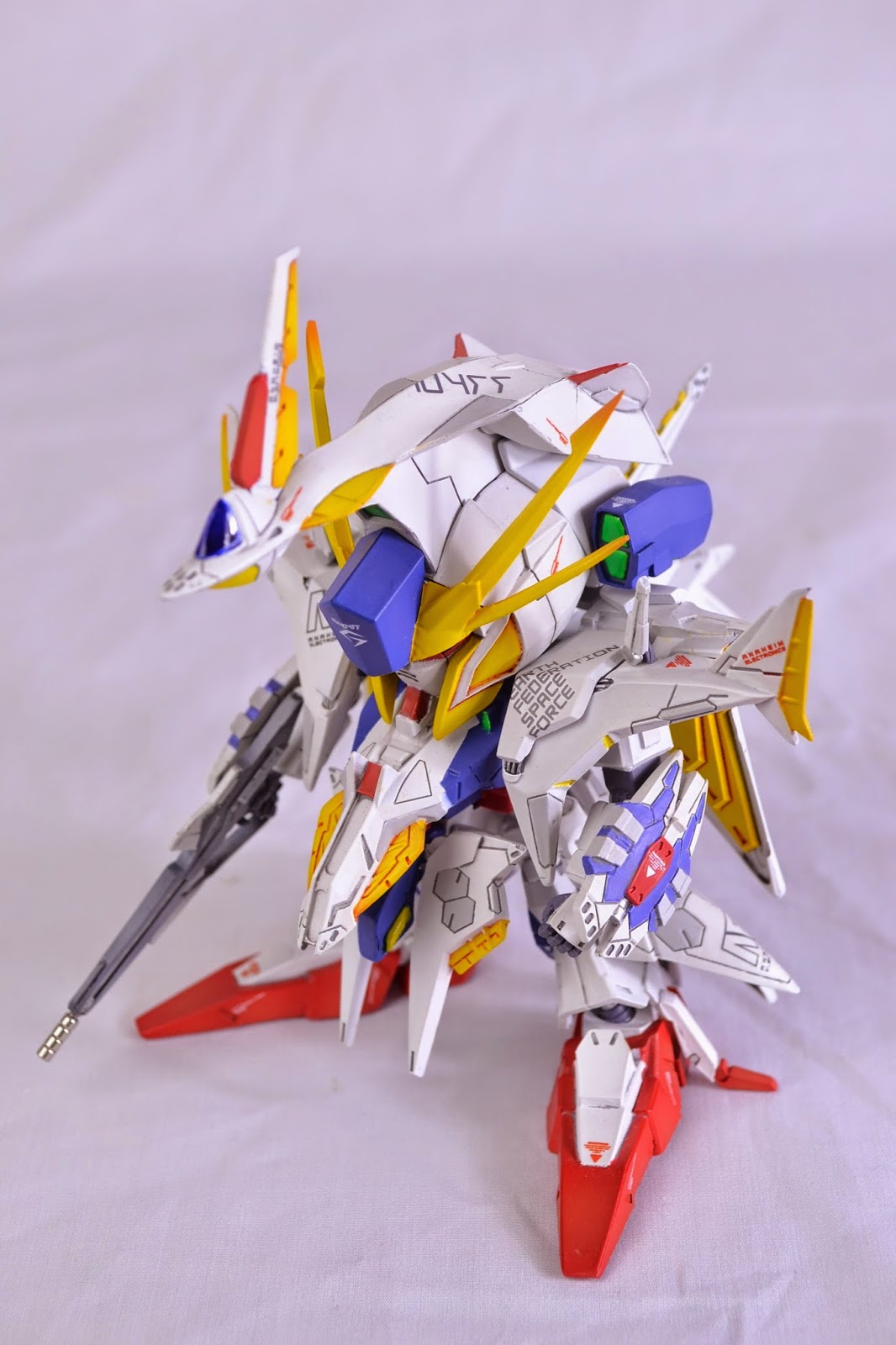 Mô hình MK Spot Resin GK mô hình trắng Phiên bản SD / Q RX-104 Ngỗng trắng lớn - Gundam / Mech Model / Robot / Transformers 	mô hình robot chính hãng	