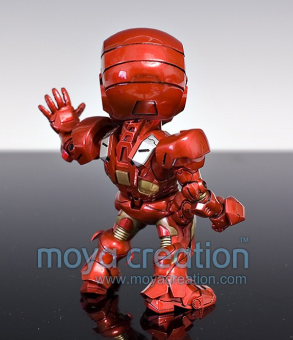 Mô hình MK Spot GK lắp ráp mô hình nhựa tay phiên bản SDQ Iron Man War Machine MK-7 với ánh sáng - Gundam / Mech Model / Robot / Transformers mô hình lắp ráp robot gundam