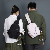  Messenger bag womens casual shoulder bag wild 2021 new spring and summer student satchel sports simple chest bag men