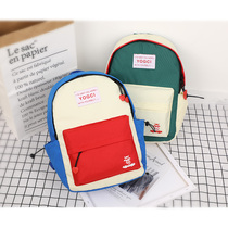  Backpack female Korean version of wild primary school students junior high school students high school students school bag male fashion trend college style backpack