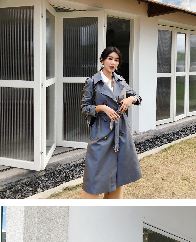 Trench pour femme en Coton - Ref 3228247 Image 18