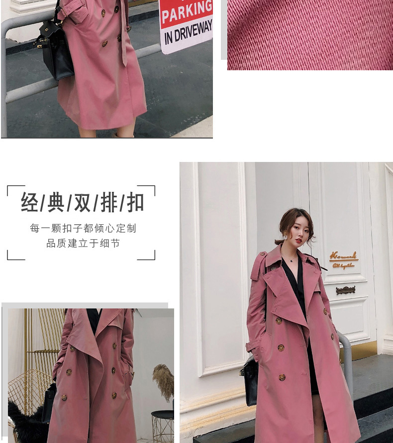 Trench pour femme en Coton - Ref 3226089 Image 15