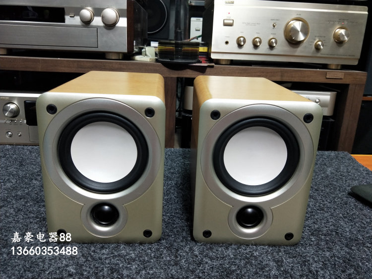 A pair of second-hand original Tianlong SC-M53 speakers