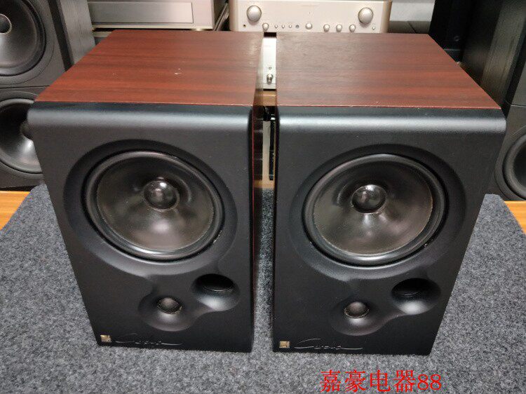 Second-hand original British imported KEF code No. 7 fever HIFI bookshelf speaker pair red box