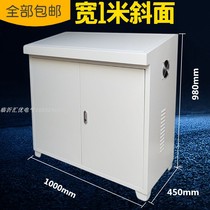 Power distribution cabinet PLC touch screen control power cabinet bevel Electrical console Bevel power distribution box GGD Piano console