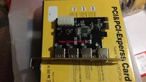 PCI-E to USB3 0 expansion card 4-port VIA VL805 Q6 chip pcie usb3 0